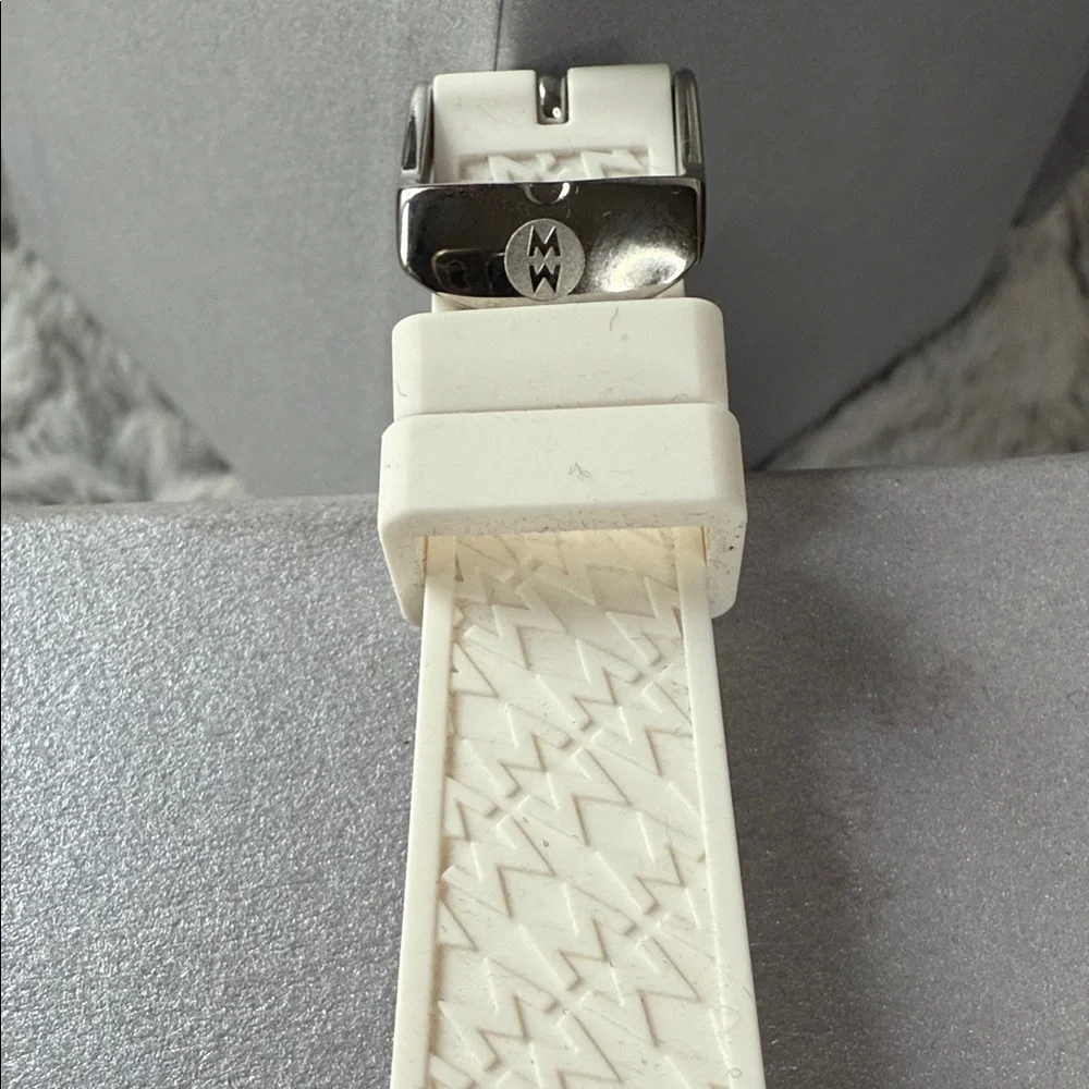 Michele Silver and Gold Watch